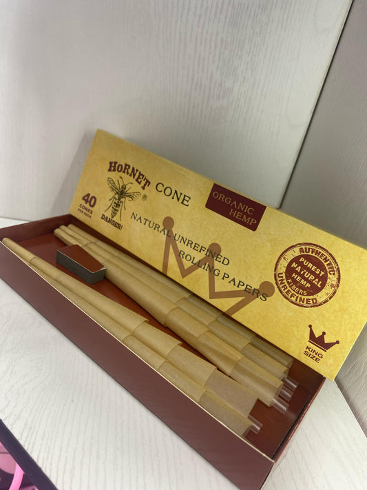 Cono Hornet orgánico caja x 40