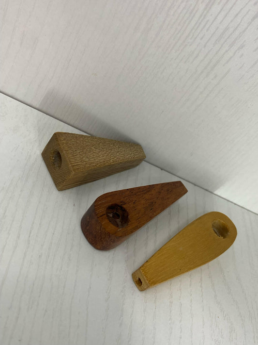 Pipa madera triángulo