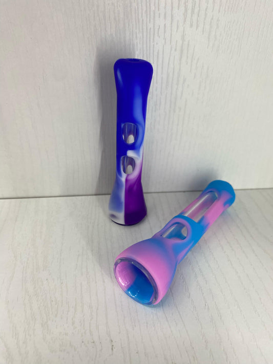 Pipa vidrio caucho corneta