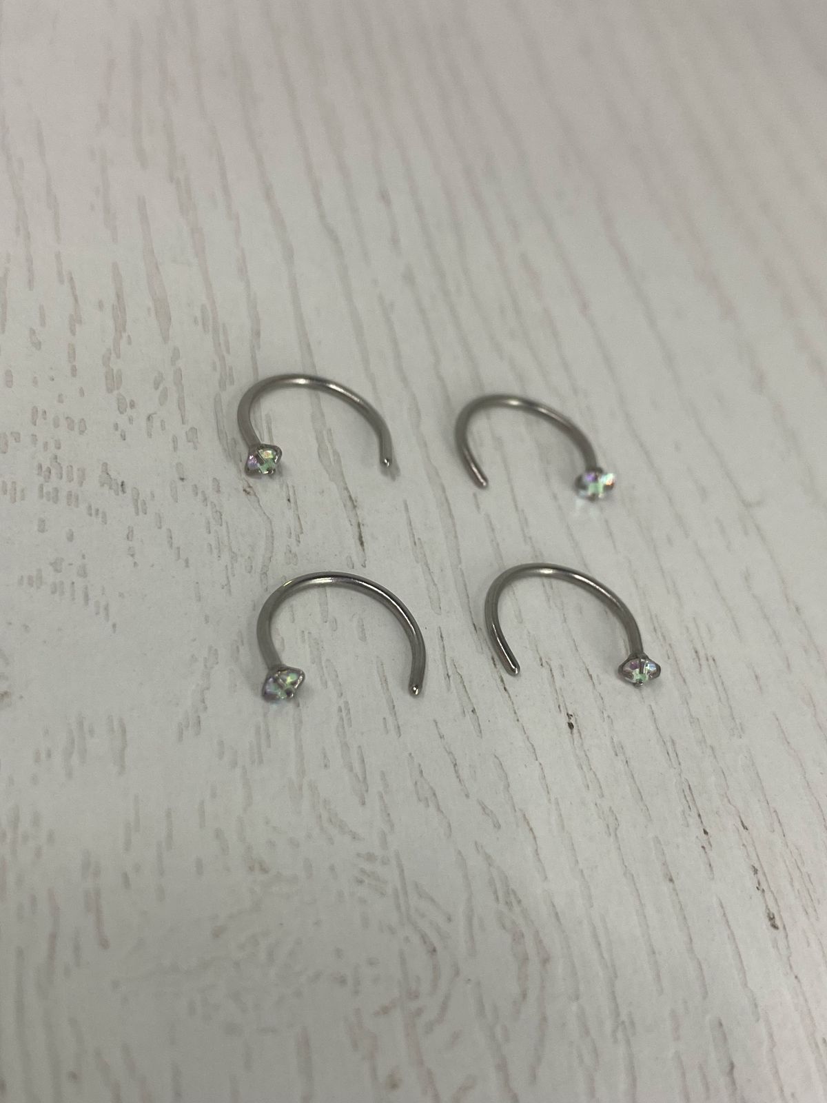 Argolla medio tope piedra