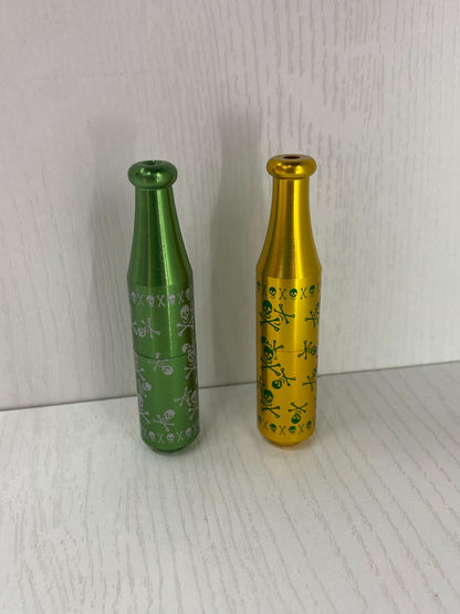 Bate metal grande estampado