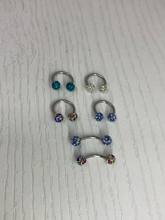 Bola de fuego plateada doble