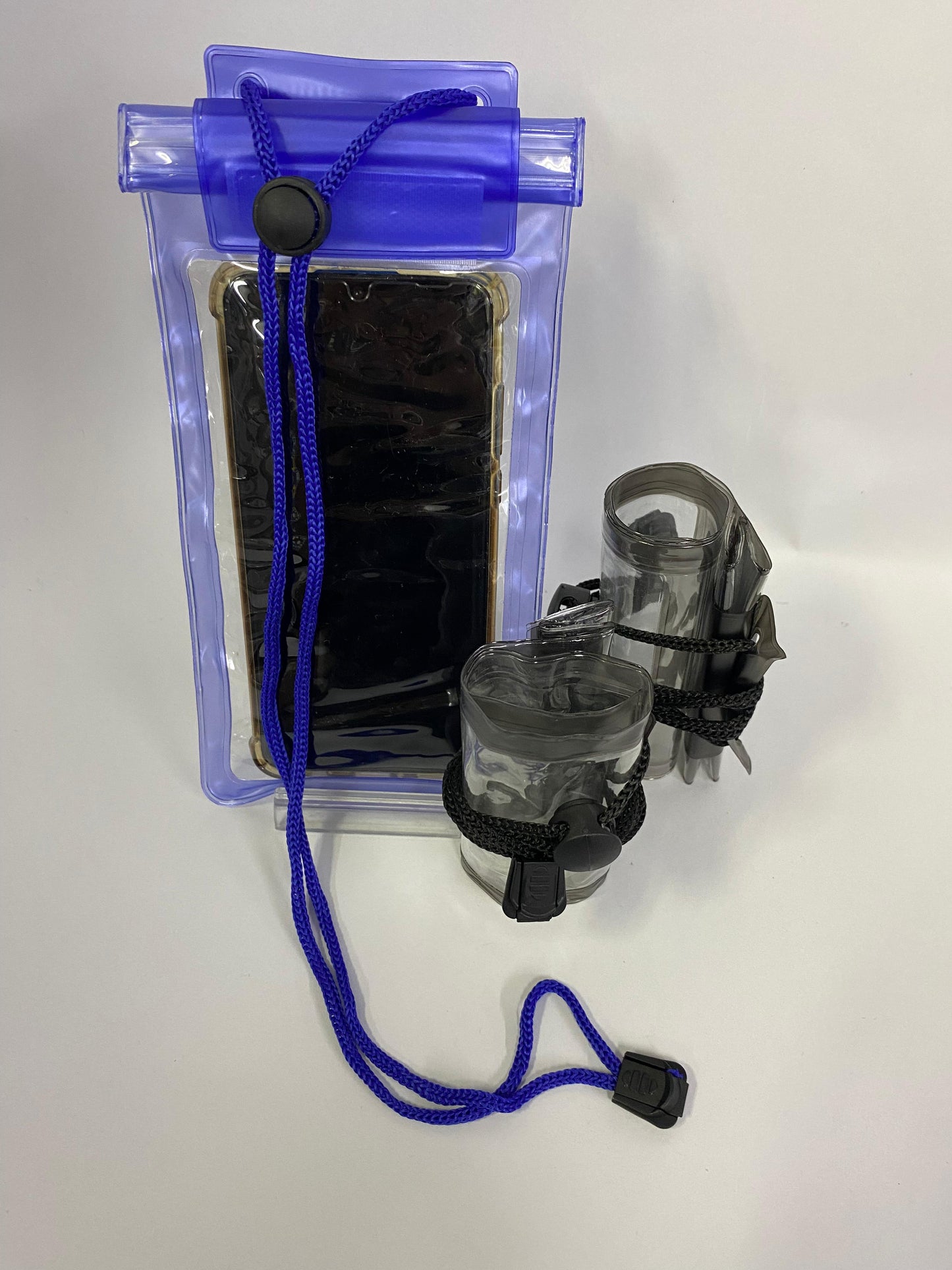 Bolsa zipper para celular con correa