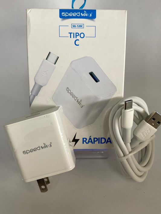 Cargador Speed Song Tipo C SG 120