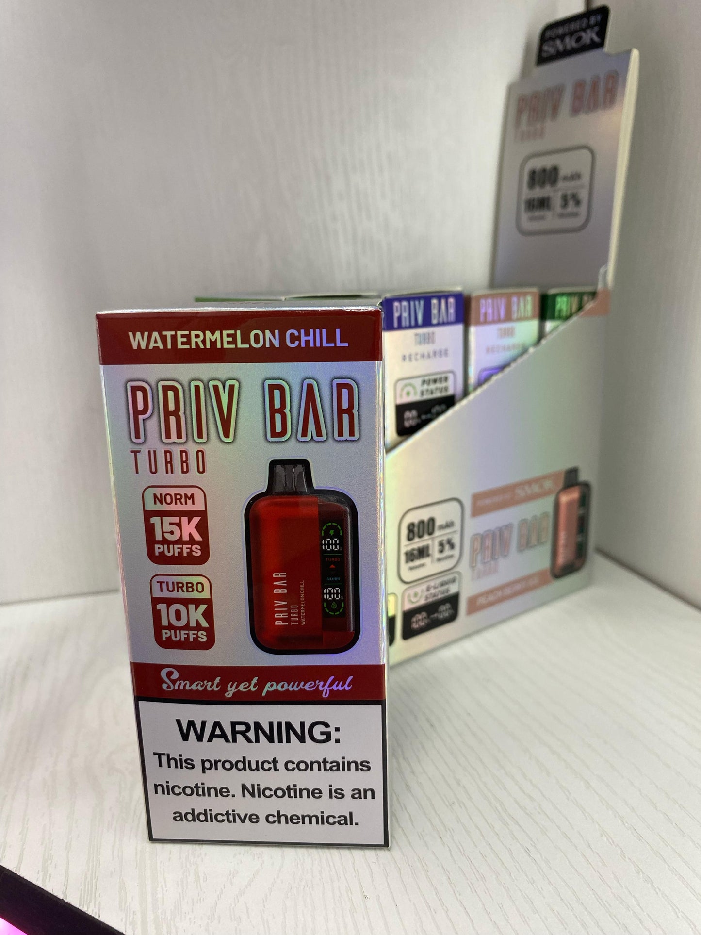 Desechable Priv Bar Turbo 10k 15k