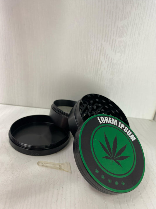 Grinder metalica 4 pisos Negra