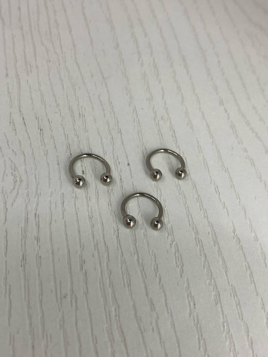 Herradura Plateada Bola