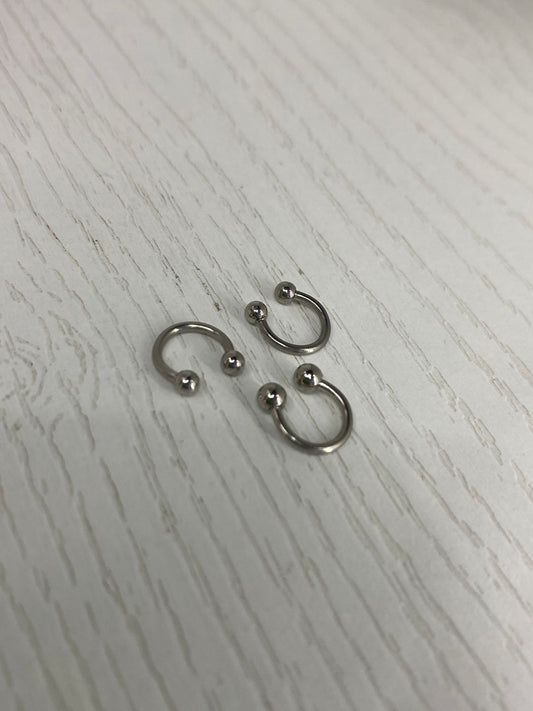 Herradura Plateada bola pequeña