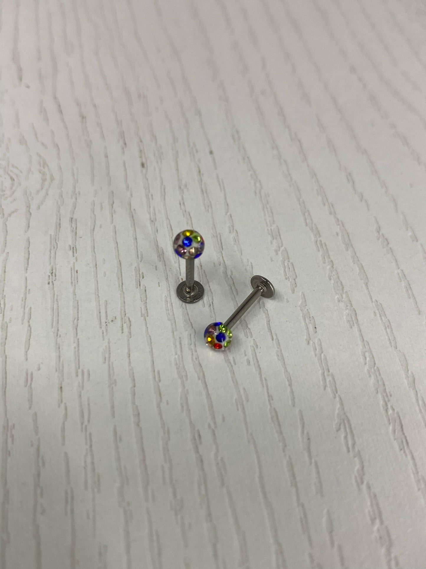 Labret Piedra bola de fuego