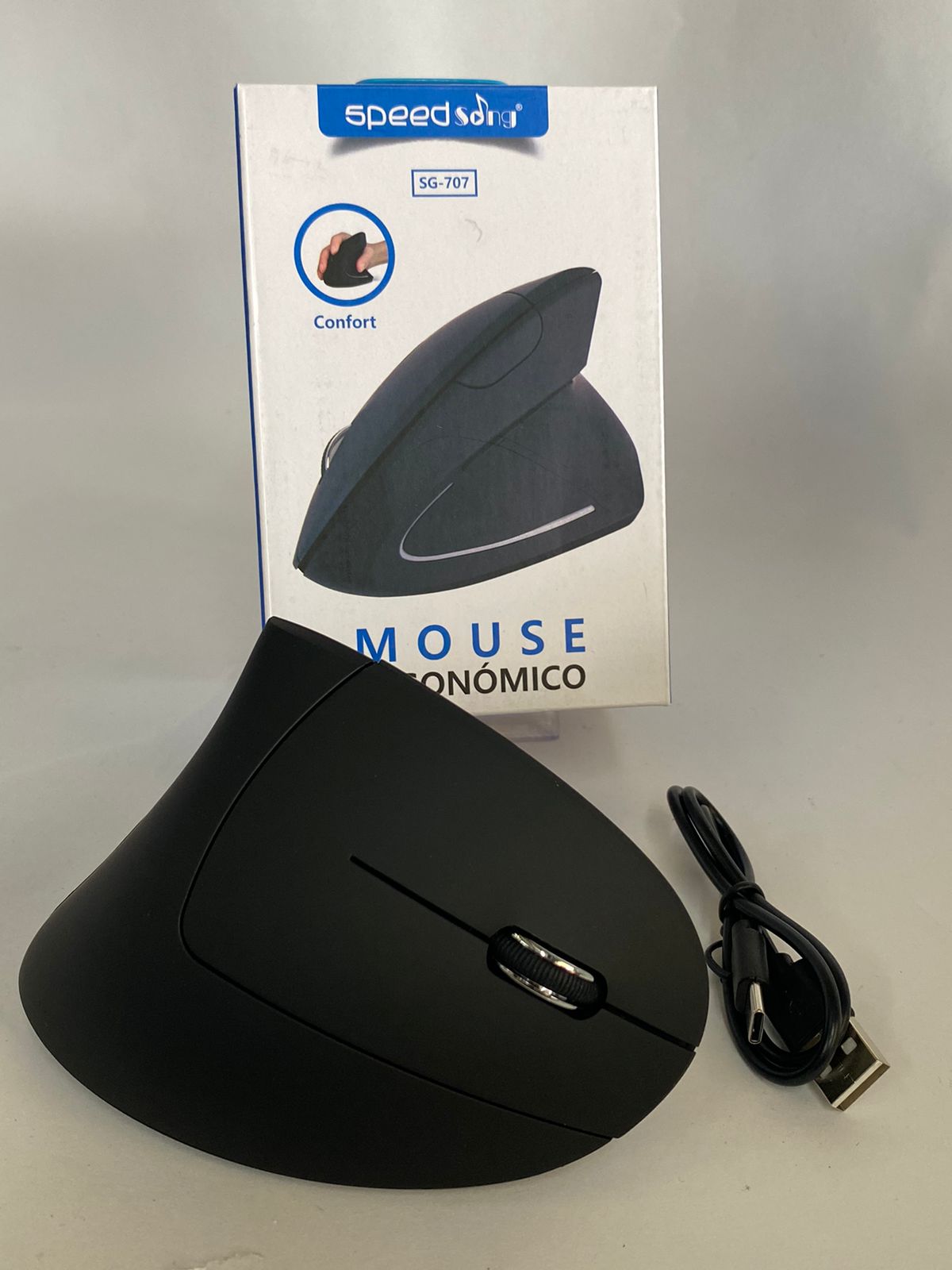 Mouse Ergonómico SG 707