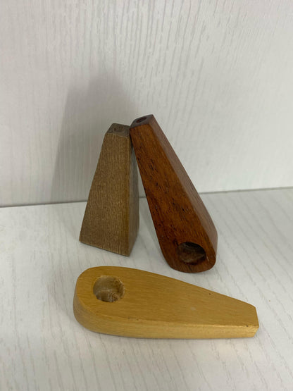 Pipa madera triángulo
