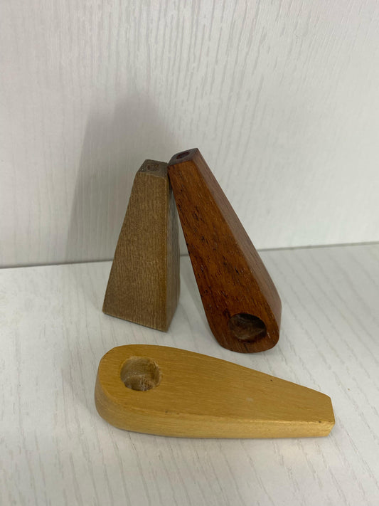 Pipa madera triángulo