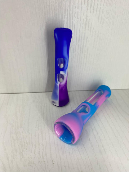 Pipa vidrio caucho corneta