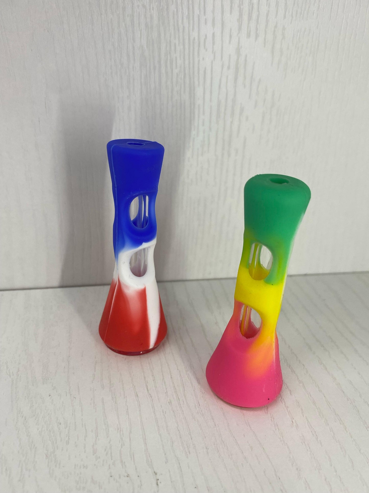 Pipa vidrio caucho corneta pequeña