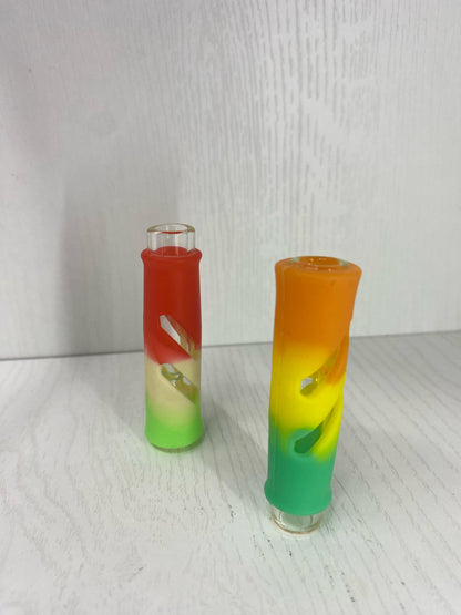 Pipa vidrio caucho pequeña