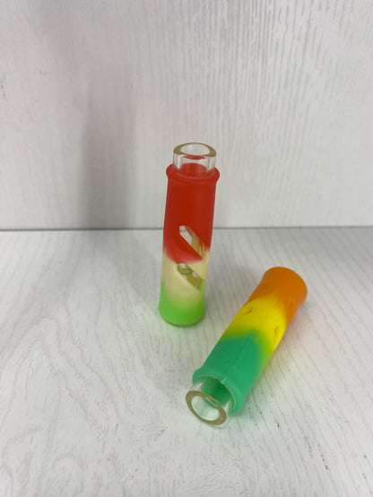 Pipa vidrio caucho pequeña