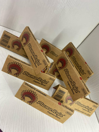 Pluma roja orgánico #9