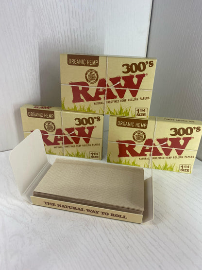Raw Classic orgánico x 300