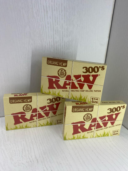 Raw Classic orgánico x 300