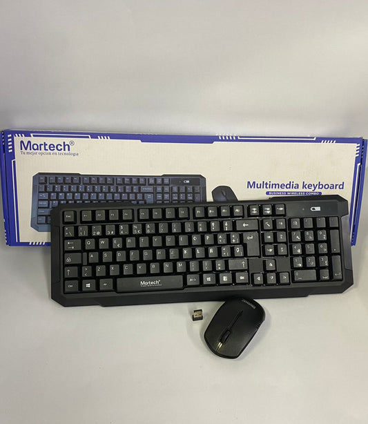 Teclado y Mouse inhalambrico
